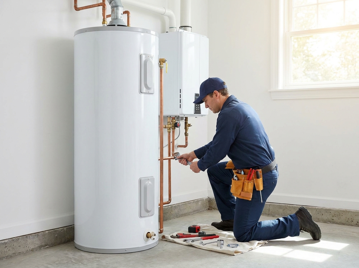 Water heater service